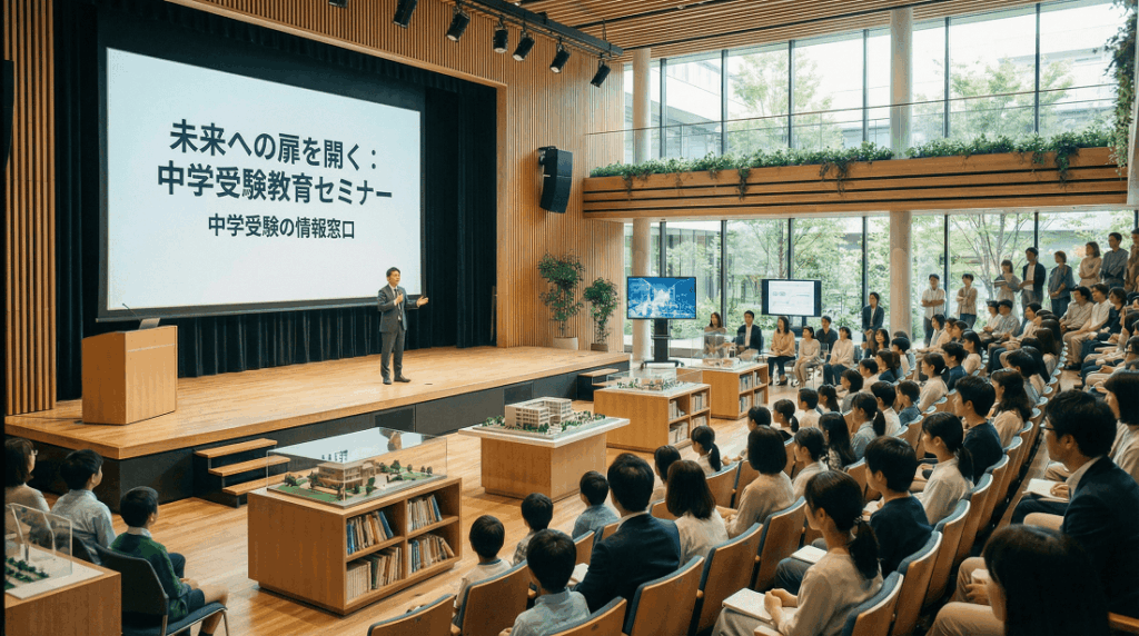 中学受験に関する教育セミナーの開催